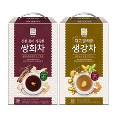 생강차 80스틱+쌍화차 80스틱, 상세설명 참조