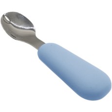 專業兒童學習湯匙 (副食品/兒童餐具), 夕霧藍,湯匙, 湯匙