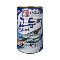 펭귄HC 강구나루 고등어 통조림 400g 1개 업소용 조림 찌개