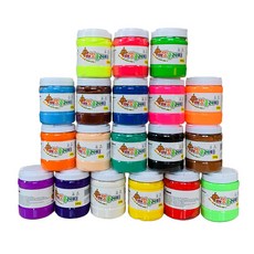 대한산업 컬러클레이 대용량 버켓형, 연두, 1개, 500g