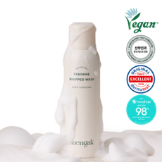 이너생각 밸런싱 페미닌 휩드워시 유산균 함유 여성청결제 180ml, 1개