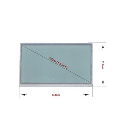 Baofeng 워키토키 수리 부품 UV-3R + LCD DIY 교체용 1.5 인치 디스플레이 화면 팩당 2 개