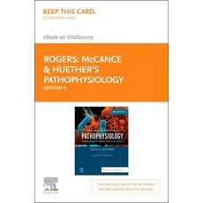 (영문도서) McCance & Huether's Pathophysiology - Elsevier eBook on Vitalsource (Retail Access Card): The... Hardcover, Mosby, English, 9780323789912