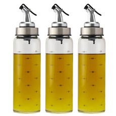 일상쏙 오일병 기름병 용기 참기름병 간장통, 3개, 300ml