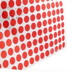 루나mall 동그라미스티커 지름8mm 원형라벨스티커, 흰색