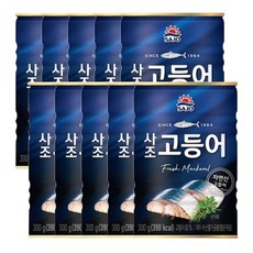 배송 해표 고등어 300g10개, 10개, 300g