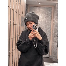 大帽沿 日韓系重磅毛帽 男女毛線帽 針織帽