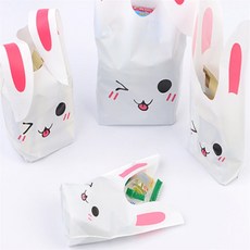 올리버샵 간식 선물 봉투 구디백포장, 소-아쿠아발토끼