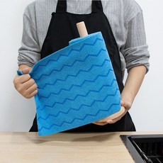극세사 다용도 한장씩 뜯어 빨아쓰는 롤 행주 타올 25cm 블루, 20매, 1개