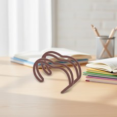 베네몰 제본 3대1 와이어링 6.4mm 250개입 갈색 셀프제본, 1개