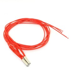 RLECS 6x20mm 카트리지 히터 12V 40W 620 가열 튜브 3D 프린터 와이어 1m, 1개, 6x20mm-40W12V, 단일