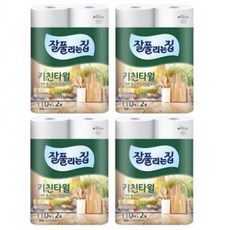 (미래생활)잘풀리는집 키친타올 110매, 2개입, 4개
