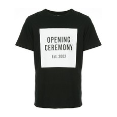 오프닝세레모니 로고 프린트 티셔츠