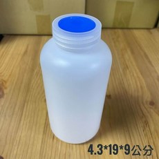 塑膠廣口瓶 化學分裝瓶, 1個, 1000ML