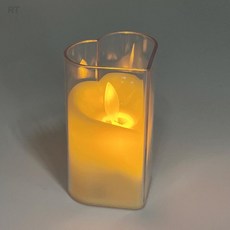 RT MRO LED 하트 흔들리는 촛불 조명 12개입 디자인초