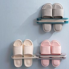 3단 접이식 코너 공간활용 실내화 수건 행거 거치대ryu1+8oBX, 1개