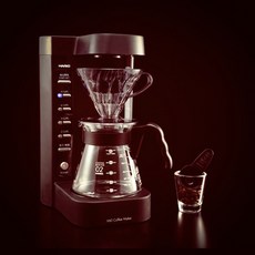 HARIO V60 咖啡機 珈琲王2代 5人份, 黑色, EVCM2-5TB