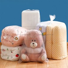 대형 이사 비닐 10개입 PE투명비닐 이불보관봉투 이불정리비닐 이사정리비닐 침대비닐커버