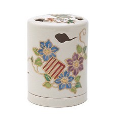 【新月集】香爐 清水燒 源氏香 雲霞香爐, 1個