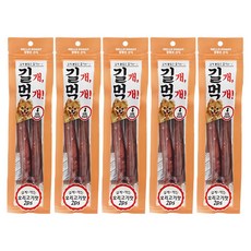 참좋은간식 길개먹개 강아지 간식 2p, 오리고기맛, 64g, 5개