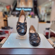 허시파피 여성 발 편한 4cm 경량 오픈형 컴포트 단화 스트랩 샌들 3f26453-11_CA
