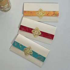 [데코프라자]설날 추석 명절 상품권 용돈 예단봉투 현금 부모님 외국인 기념일 감사 축하금 절값 폐백 결혼식답례봉투 환갑 고희선물 청첩장 티켓봉투, 1개, 빨강