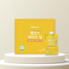웰니언스 밸런스 바이오밀 단백질쉐이크 식사대용 고단백 곡물쉐이크, 350g, 1개