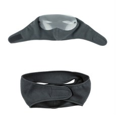 워머 넥워머 라이더 방풍마스크 방한워머 보드방한모, 블랙