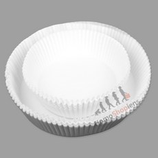 쇼피엔스 에어프라이어 종이호일 30매 원형종이호일, 중