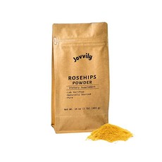Jovvily Rosehip 파우더 - 0.5kg(1파운드) - 허브티 - 흙 향, Jovvily Rosehip 파우더 - 0.5kg(1파, 1개, 500g