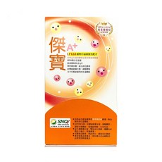 長青寶 傑寶A 益生菌60包/盒(奶素) 3盒 特惠組，調整體質，維持消化機能，提升保護力, 3個, 60份