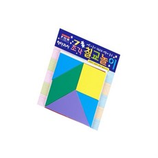 와이옐로 자석 칠교놀이 학생용 퍼즐 15cm 퍼즐놀이