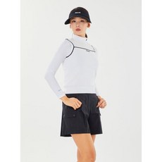 볼빅 어패럴 여성 골프 오간자 믹스 니트 베스트 VLKVP401_OW 2925035