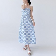 [생활의힘]여름원피스 여자친구 직장인 롱원피스 임산부 여름