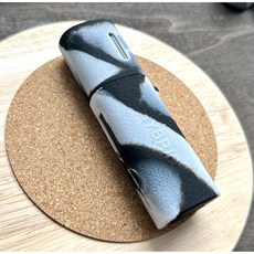 릴 하이브리드 3.0 케이스 실리콘 젤리, 1개, 블랙화이트