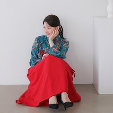 설원궁 저고리 빅사이즈 데일리 생활한복 개량한복 반티 절복