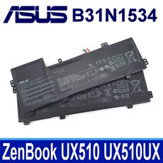 ASUS B31N1534 3芯 電池 UX510 UX510UQ UX510UW UX510UX UX510UWK, 1個, B31N1534電池(保固三個月 )