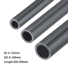 OD 6 160mm 진한 회색 PVC 정원 파이프 물 관개 피팅 원형 엄밀한 급수, 10x12x350mm