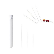팔찌만들기 비딩 배바늘 3종 + 바늘보관통 악세사리 부자재, 1세트