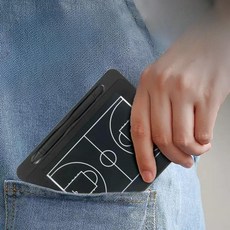 축구 전술판 자석 마그나 농구 스코어 코치 휴대용 미니 전자 보드 훈련 설명 교육, 08. 농구 전술 보드