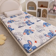 幼兒園兒童床墊 宿舍床褥 軟墊透氣防滑 加厚軟墊可水洗 榻榻米褥 幼稚園/宿舍單人床墊 嬰兒墊子, 迪仔【約4.5-5cm厚度】,寬56*長100厘米, 1個