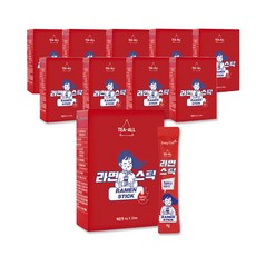 라면스틱 스프 가루 국물 차 티백 여행 캠핑 필수품 매운맛 4g x 20포, 80g
