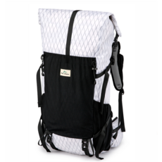 Peh Suann 登山背包，輕量透氣耐磨，多功能收納，人體工學設計, 白色