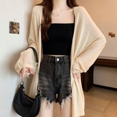 CP 臺灣發貨 防曬外套女 大尺碼針織衫 冰絲涼感透氣 寬鬆顯瘦遮肉騎車遮陽冷氣房防風辦公室外搭小罩衫