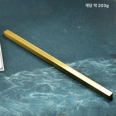 눈금자 황동 프레스 누르개 북 무게 책문진 종이 누름 서예, 눈금자 24.5x1x1cm [1개]