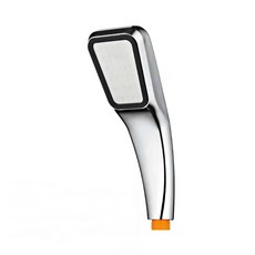 300孔增壓蓮蓬頭 方形手持節水淋浴花灑, 1個, 單蓮蓬頭