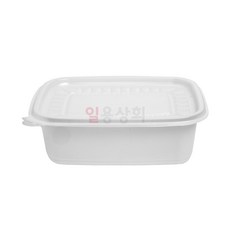 사각죽용기세트(대) JH (1100ml) 250세트 반투명, 1개