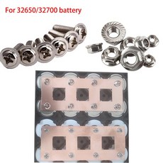 32650 32700 리튬 배터리 M4 나사 너트 스페이서 Lifepo4 팩 조립 부품 특수, Gaskets, 100pcs