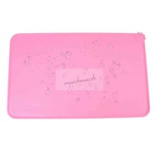 많이04 강아지 고양이 미끌림방지 매트 핑크 강아지밥그릇