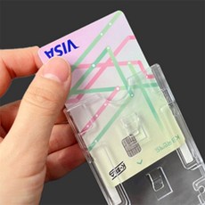 ELEL 주차증케이스 아파트주차증케이스, (세로)